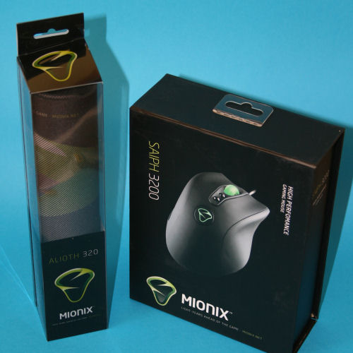 Mionix Saiph Mouse & Alioth Mousepad Mionix Saiph Mouse & Alioth Mousepad